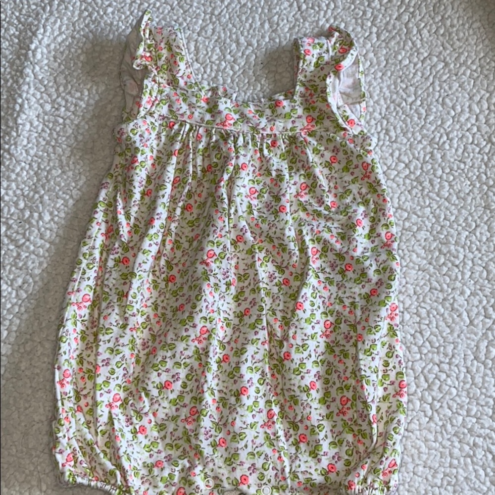 Baby Gap floral romper